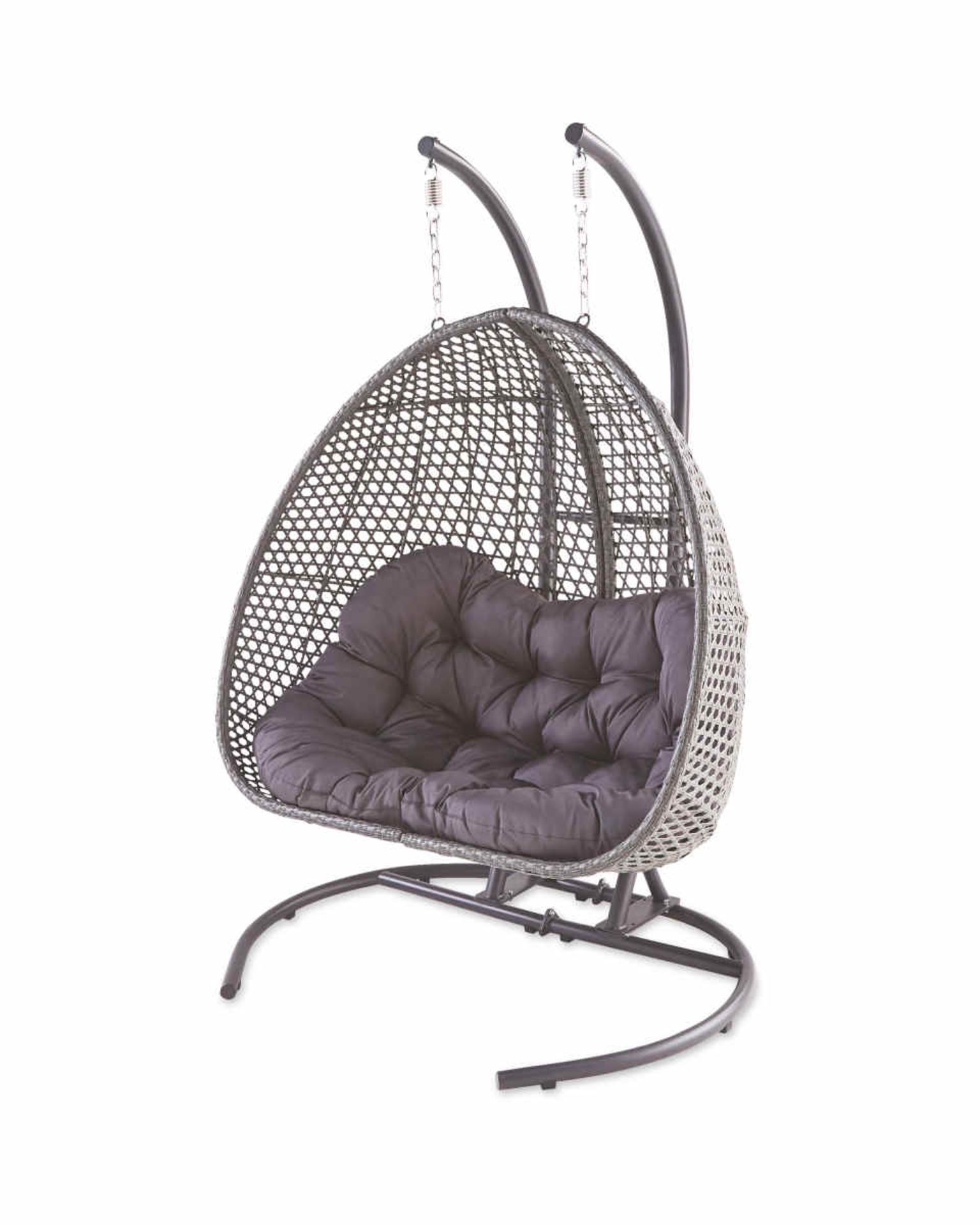 Large Hanging Egg Chair. - H/ST. This amazing Large Hanging Egg Chair is the ideal way to relax in