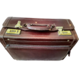 Real Leather Pilot case lost property from a private jet charter