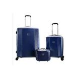 New Boxed 3 Piece Sets of TAG Spectrum Hardside Luggage Set. (BLUE). RRP £199.99 per set. Get