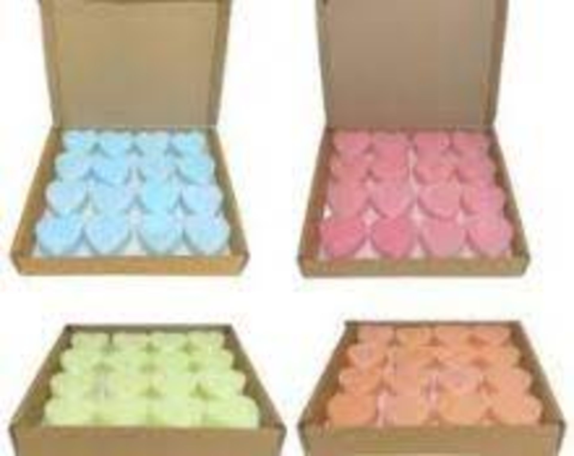 10 X BRAND NEW PACKS OF 16 HEART SHAPED 10G WAX MELTS (SCENTS MAY DIFFER)