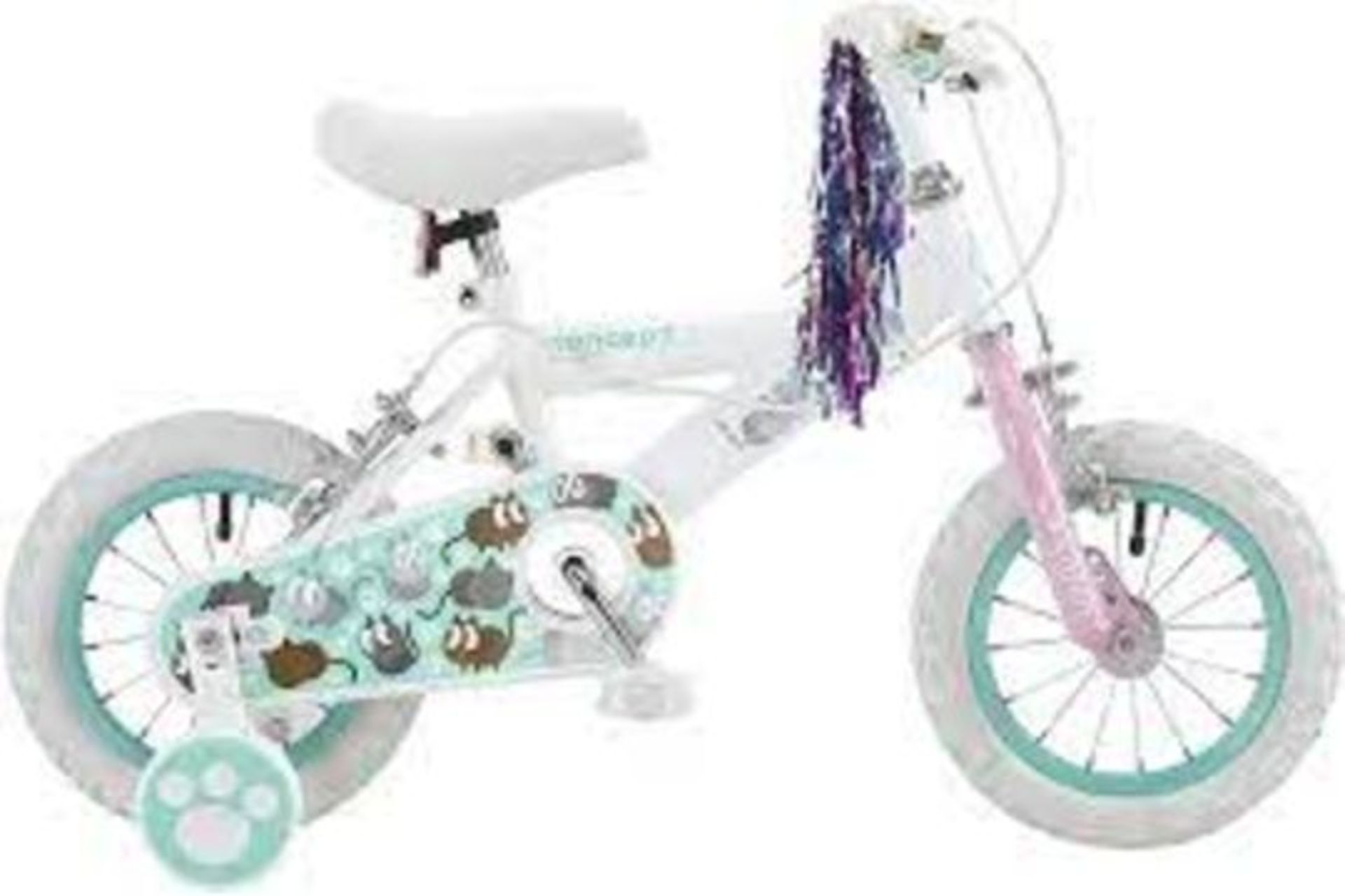 NEW BOXED Insync Kitten 12" Wheel Girls Bicycle RRP £149.99 (ROW7). Has a full chain guard which