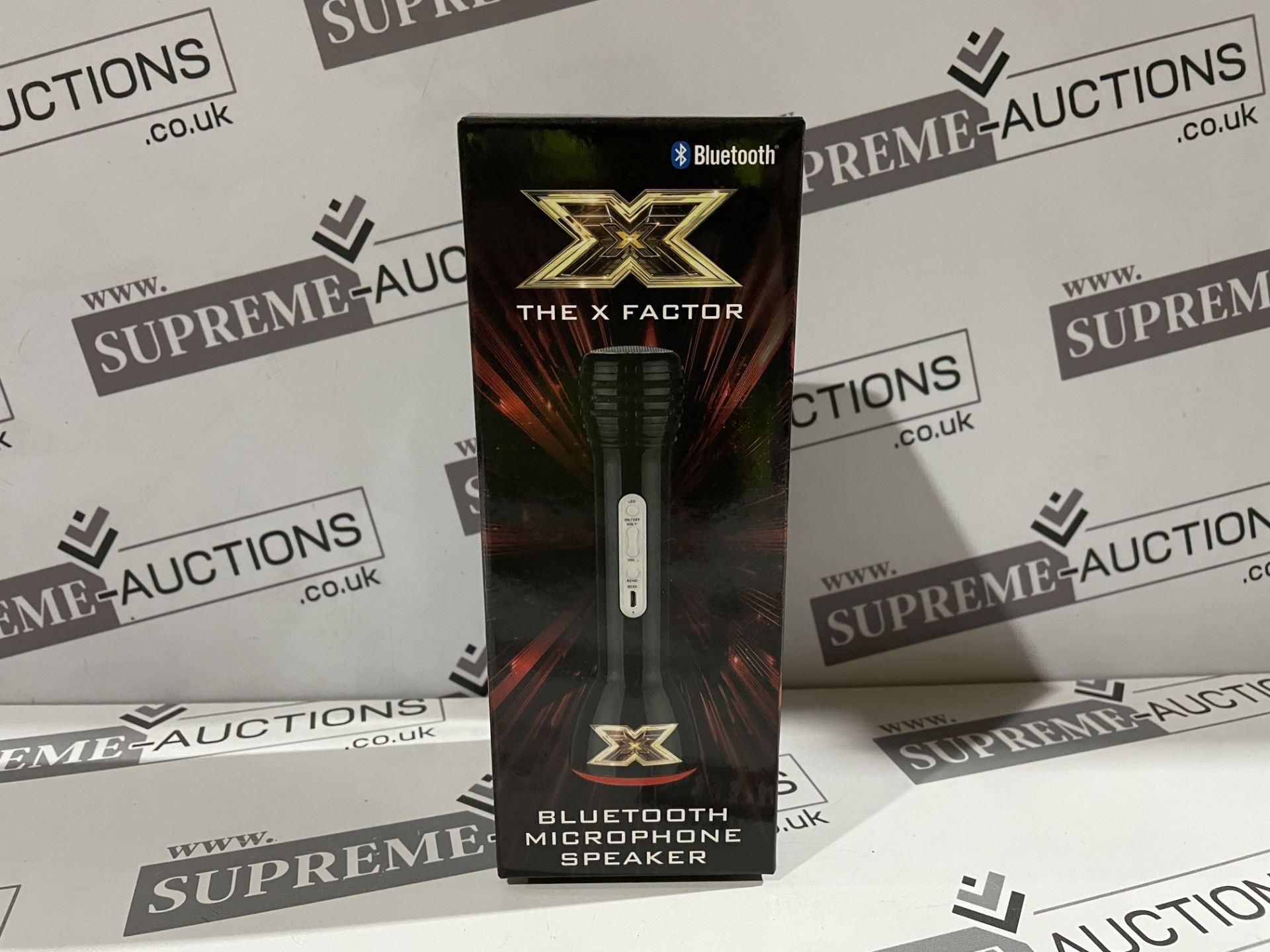 20 X BRAND NEW THE X FACTOR BLUETOOTH MICROPHONE SPEAKERS PCK1