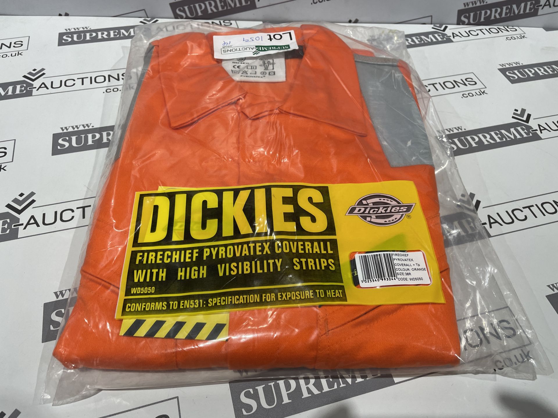 3 X BRAND NEW DICKIES FIRECHIEF ANTI STATIC COVERALLS SIZE 38R S1-3