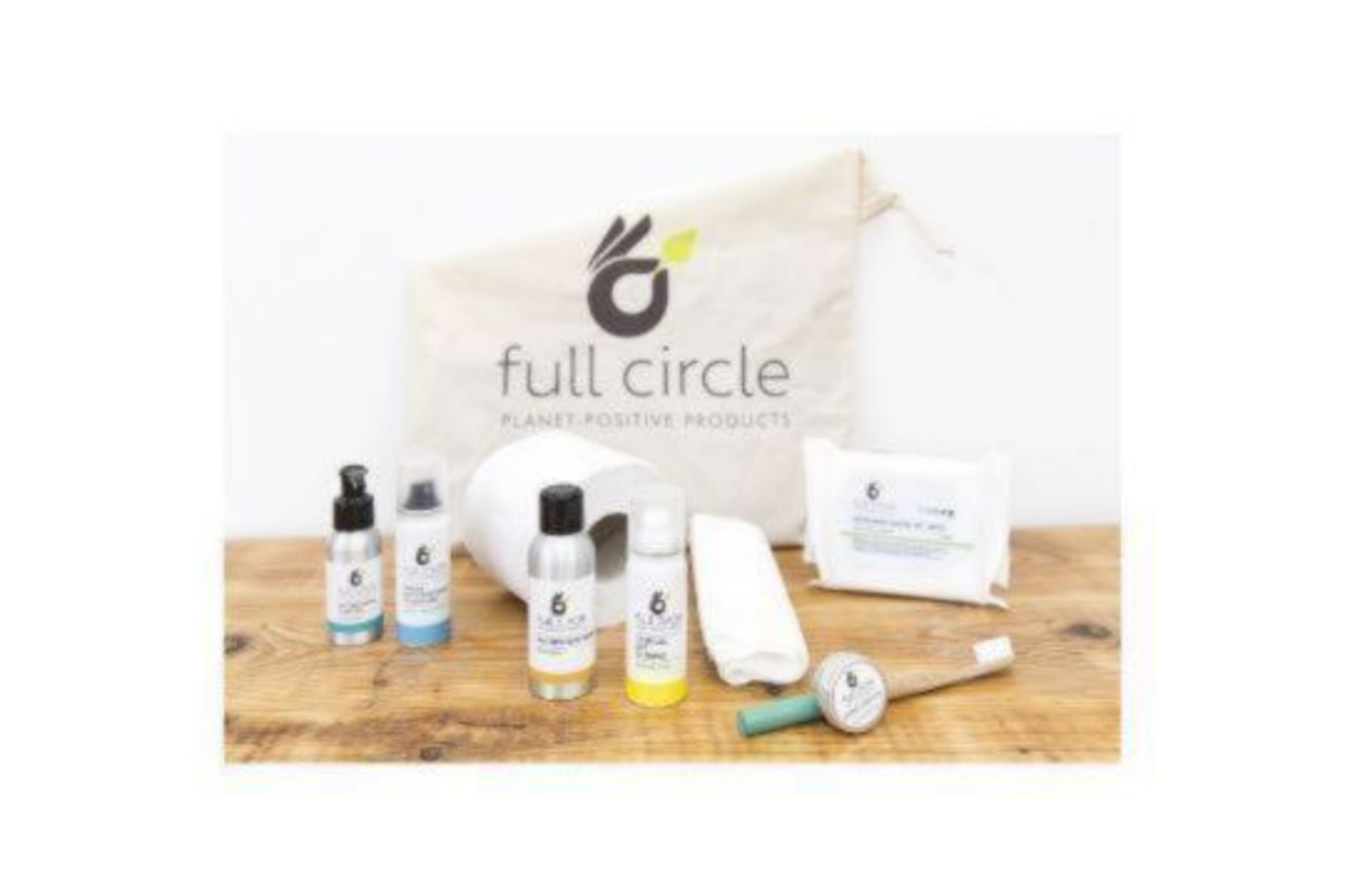 20 X FULL CIRCLE ECO FRIENDLY SURVIVAL AND HYGIENE KITS INCLUDING 50ML ANTIPERSPIRANT, FRESH MINT