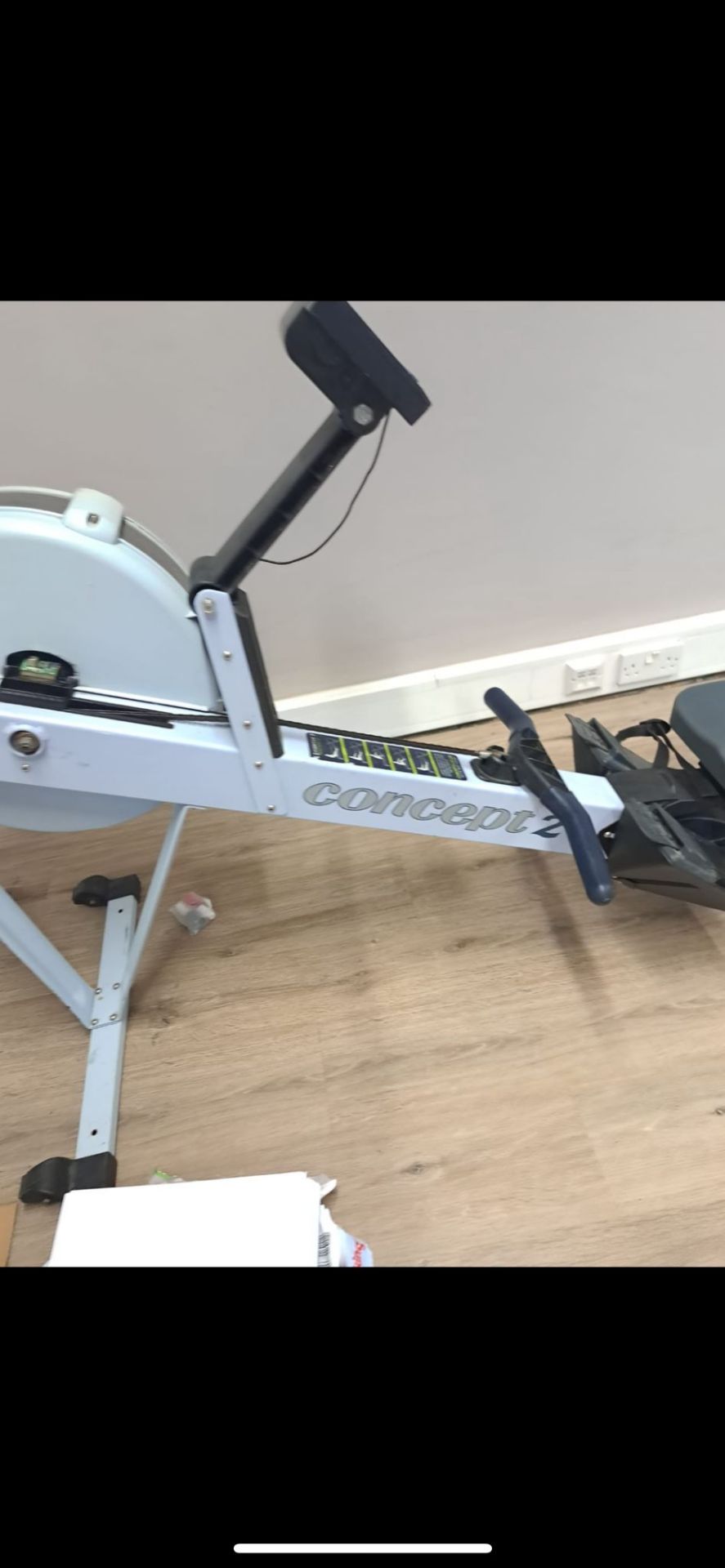 Concept 2 rowing machine PM3 - Image 3 of 4