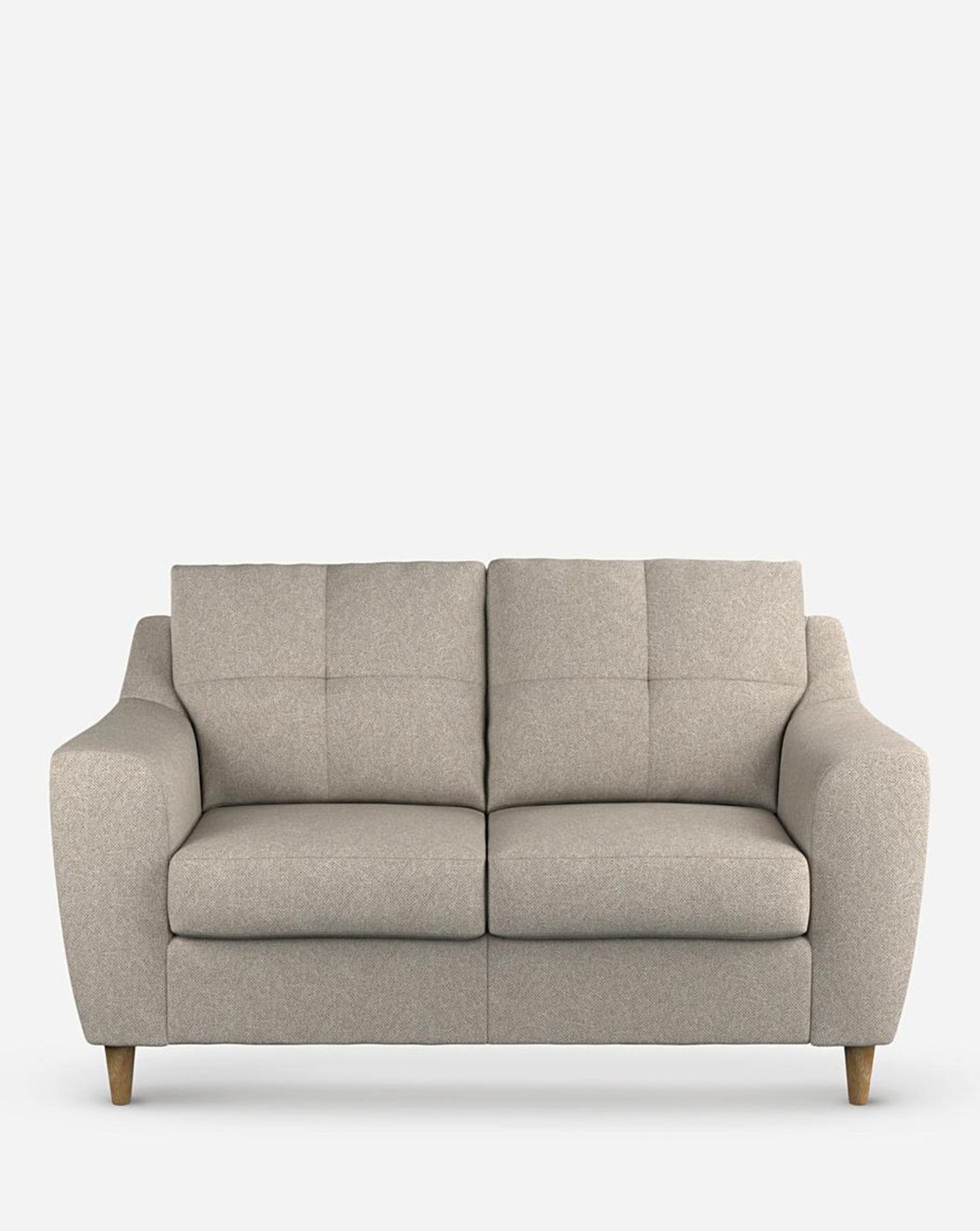 Baxter 2 Seater Sofa. RRP £499.00. - SR5. The contemporary style of the Baxter range is both on-