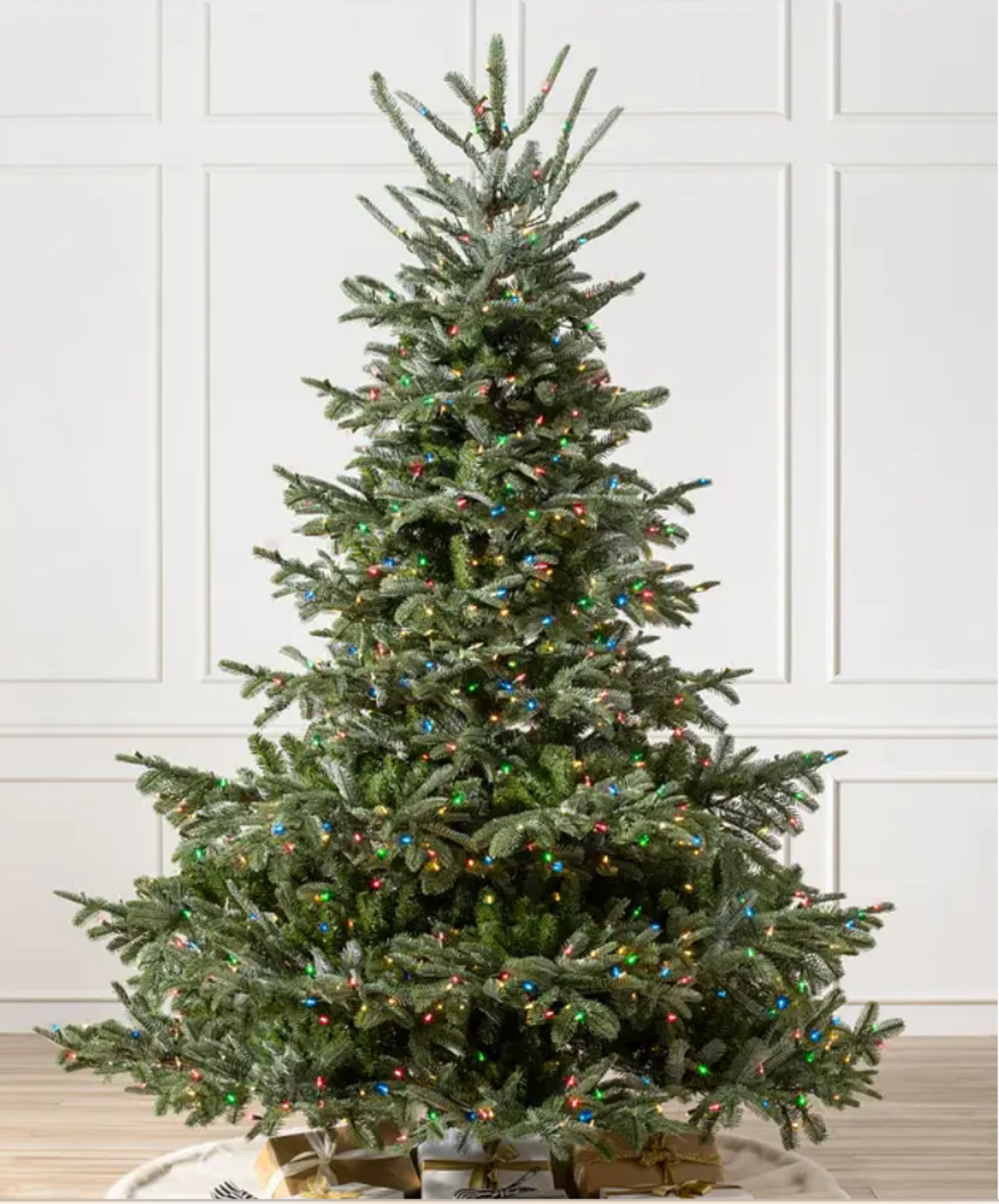 BH (The worlds leading Christmas Trees) European Fir 7.5ft with LED Clear Lights. RRP £1,079.00. -