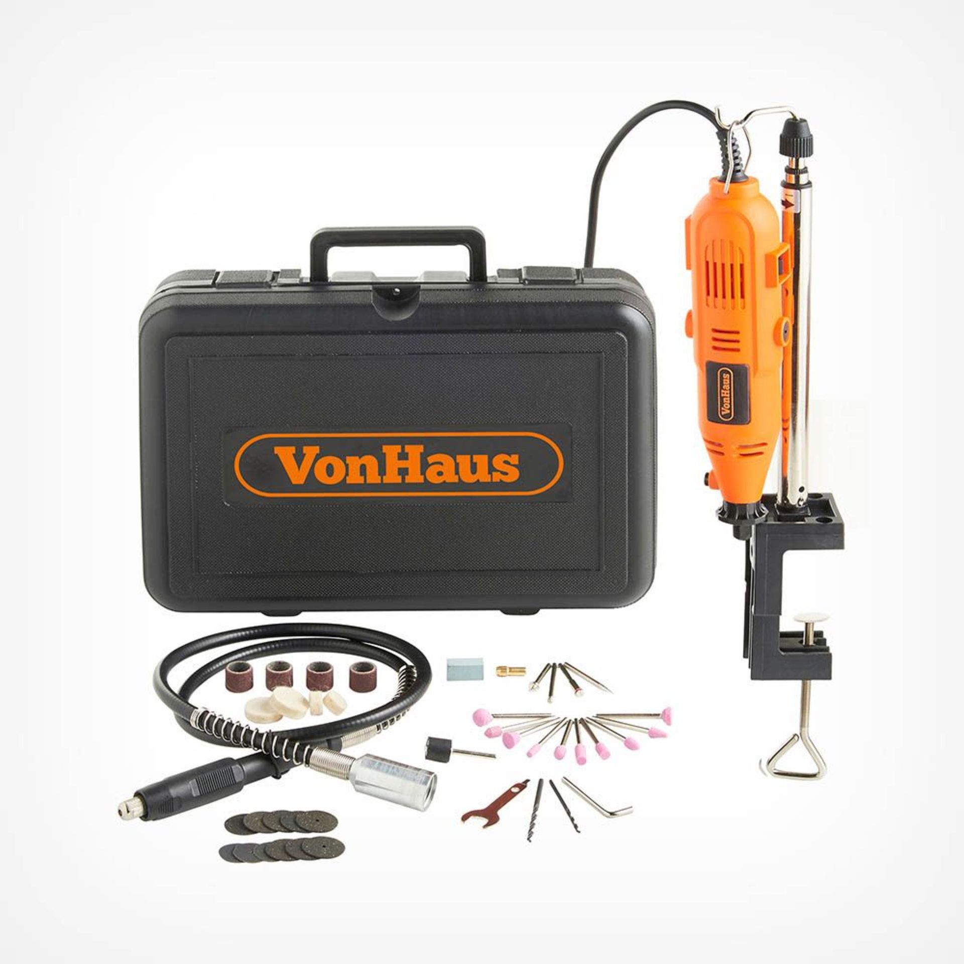 135W Multitool with Accessory Set. - BI. Perfect for a host of jobs including chainsaw sharpening,