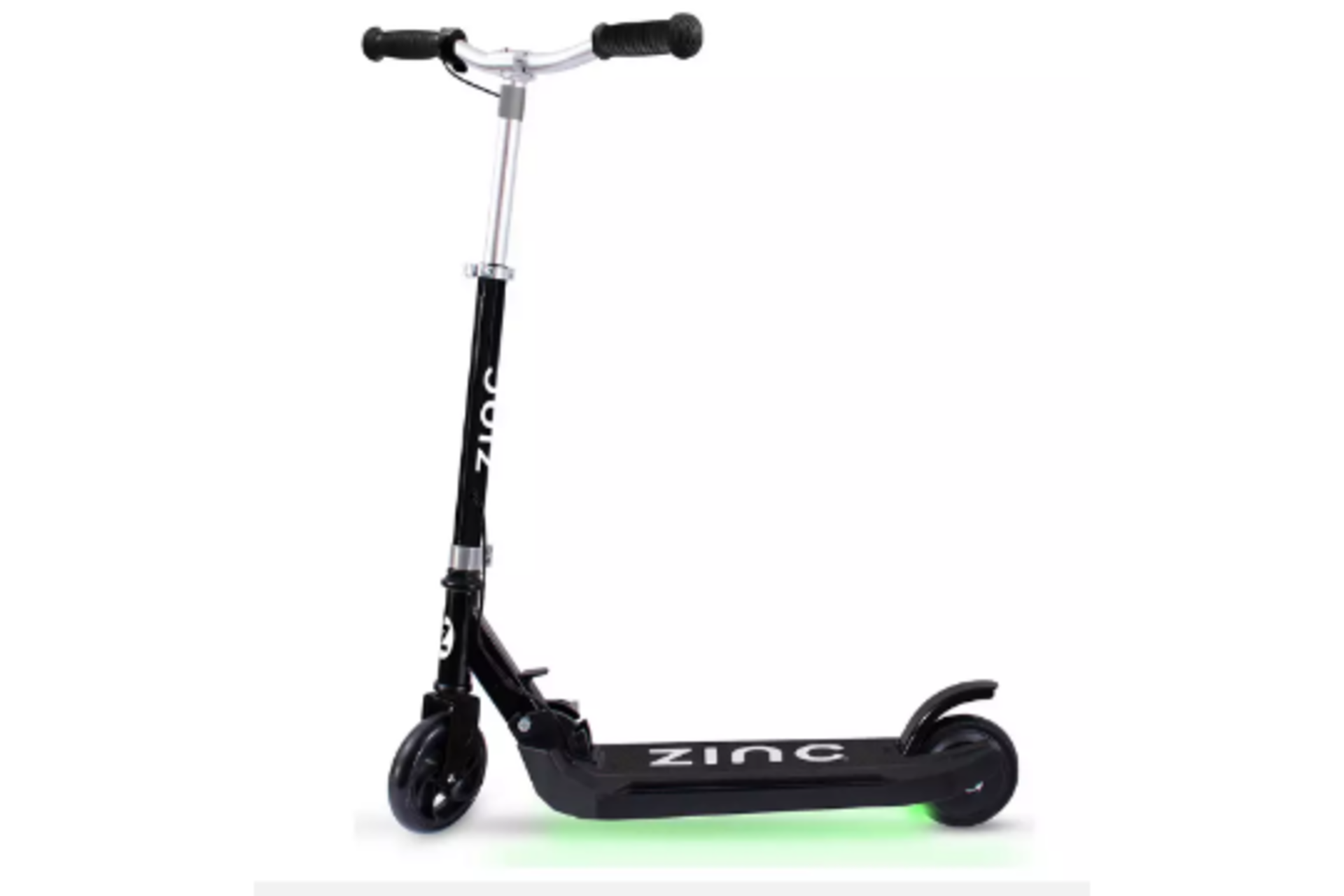 Zinc Folding Light Up Electric E5 Scooter. RRP £195.00. There is tons of fun to be had with the Zinc