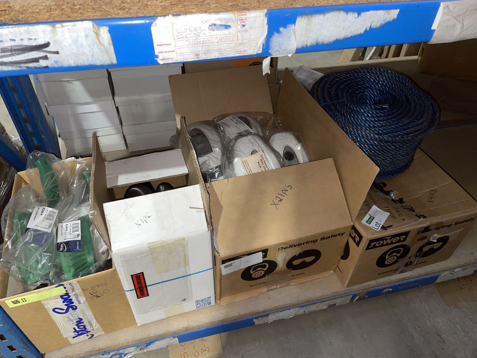 36 PIECE MIXED LOT INCLUDING DISPENSERS, ROPE ETC S1-23