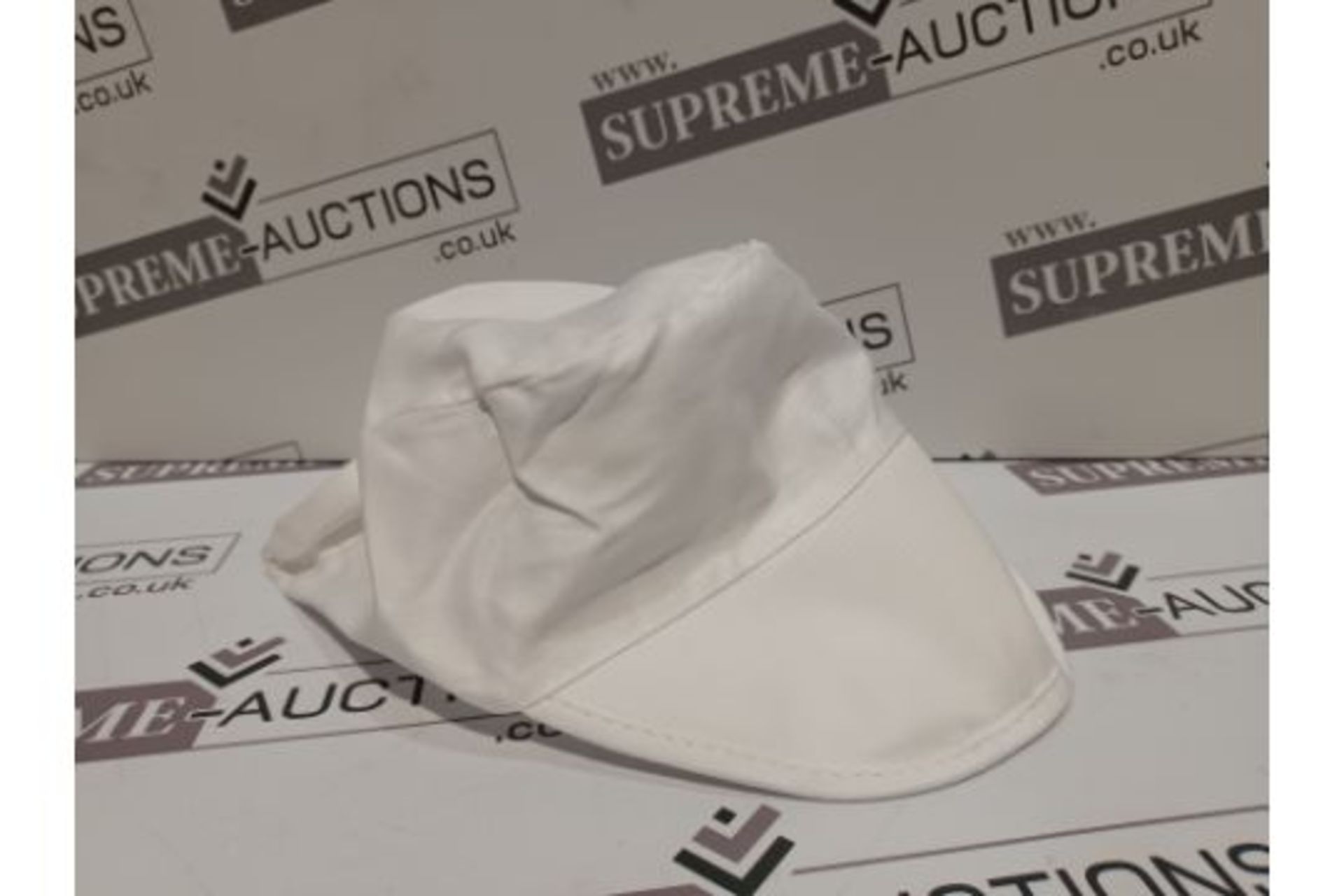 500 X BRAND NEW WHITE PAINTERS HATS S1RA