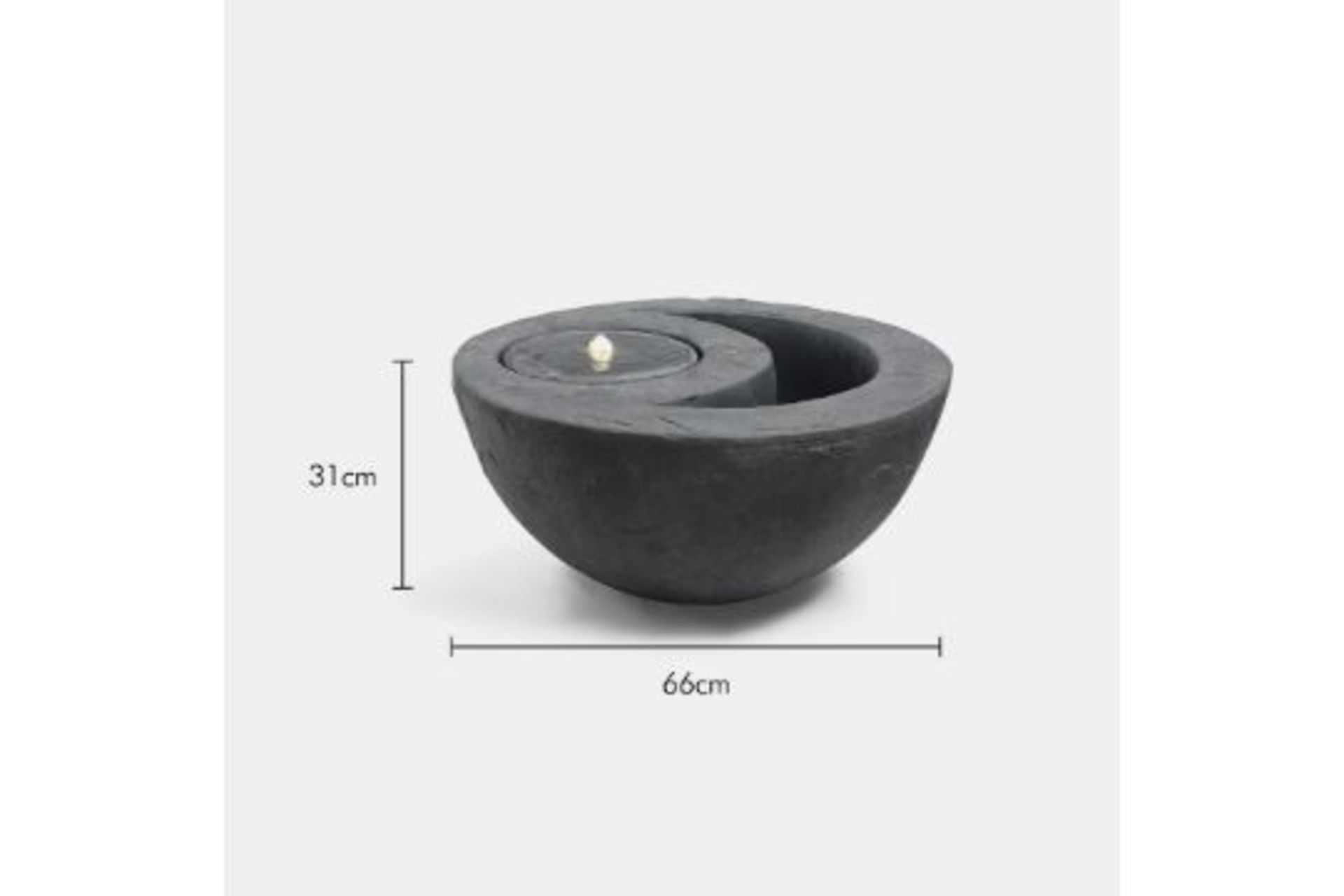 Trade Lot 8 x New & Boxed Dual Water Feature and Planter. RRP £299.99 (REF726) - Garden Bowl - Image 2 of 6