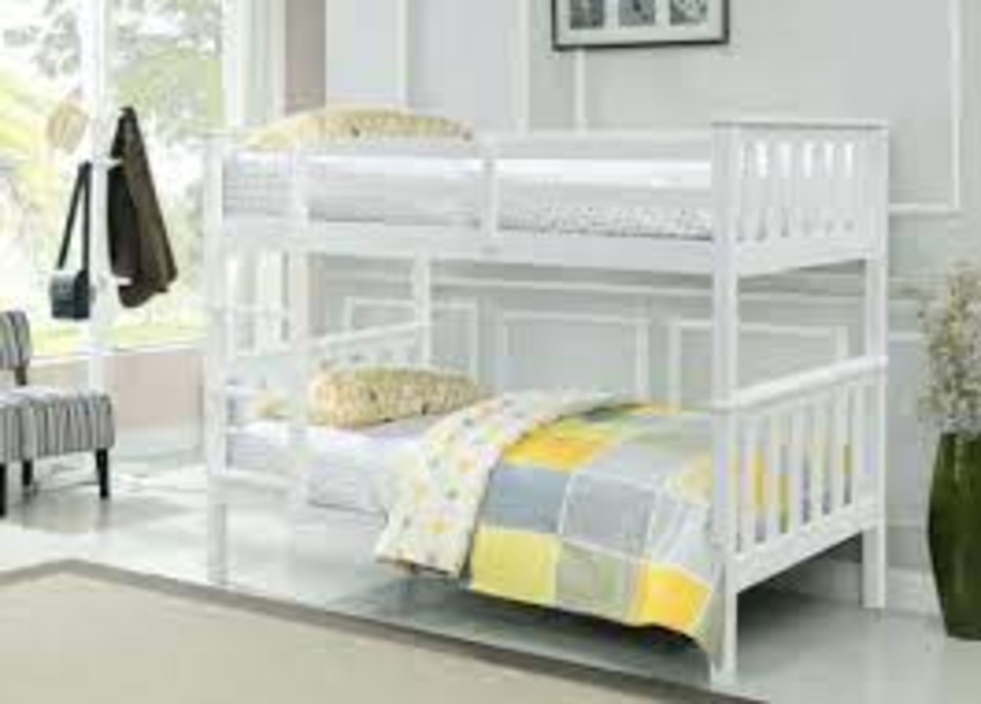 Wembdon White Bunk Bed - SR4