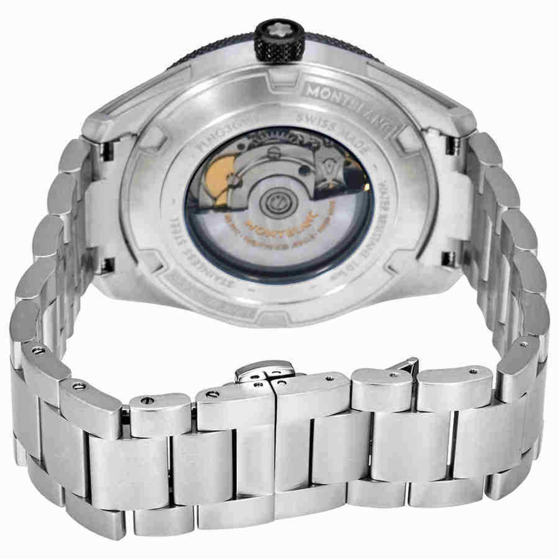 BRAND NEW MONTBLANC Timewalker Silver Dial Stainless Steel Men's Watch (559) RRP £3000 - Image 2 of 3