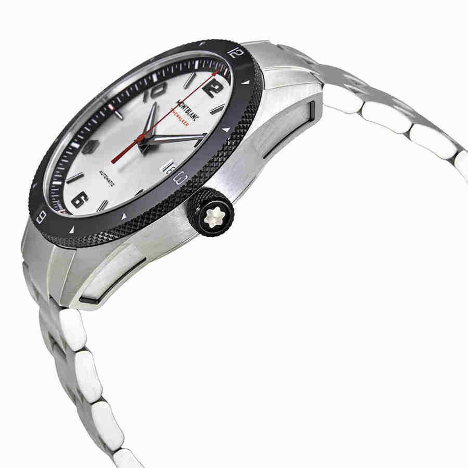 BRAND NEW MONTBLANC Timewalker Silver Dial Stainless Steel Men's Watch (559) RRP £3000 - Image 3 of 3