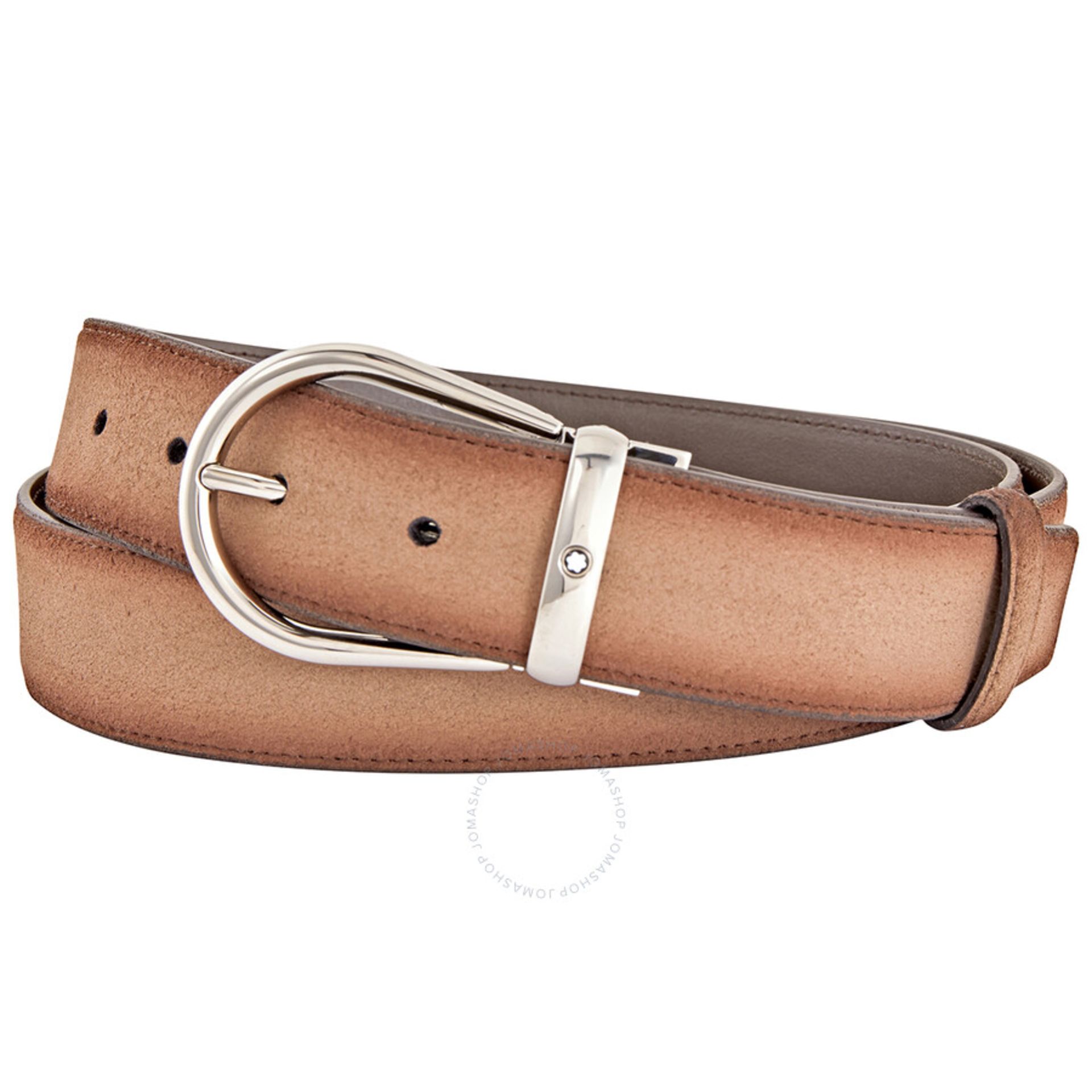 BRAND NEW Montblanc Casual Line Brown Suede Ombre Belt (776) RRP £399