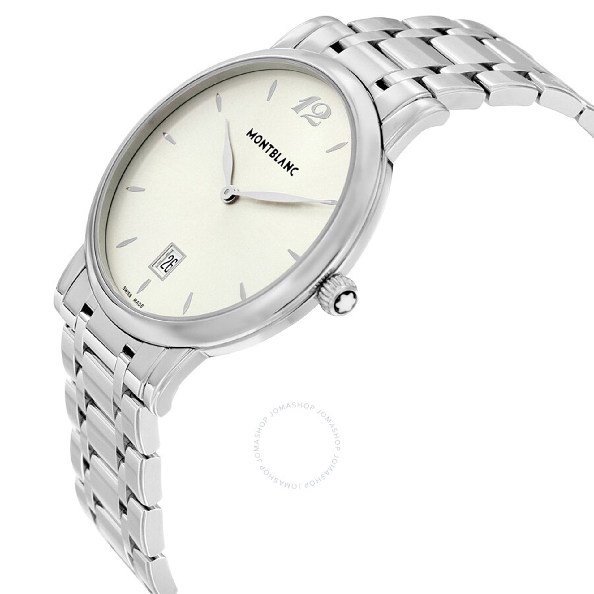 BRAND NEW Montblanc Star Classique Silver Dial Stainless Steel Mens Watch (218) RRP £2400 - Image 3 of 3