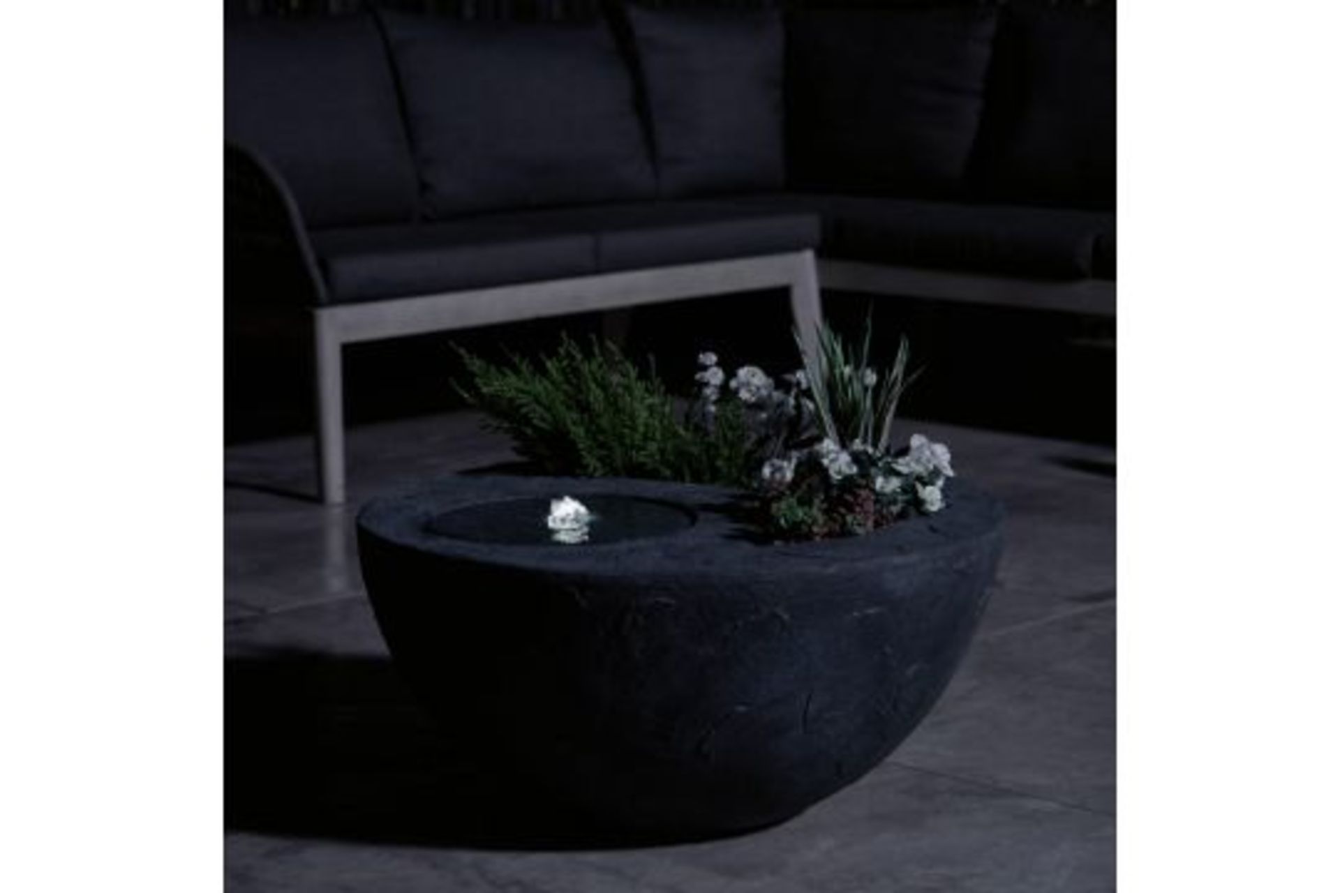 New & Boxed Dual Water Feature and Planter. RRP £299.99 (REF726) - Garden Bowl Design Planter, - Image 2 of 7