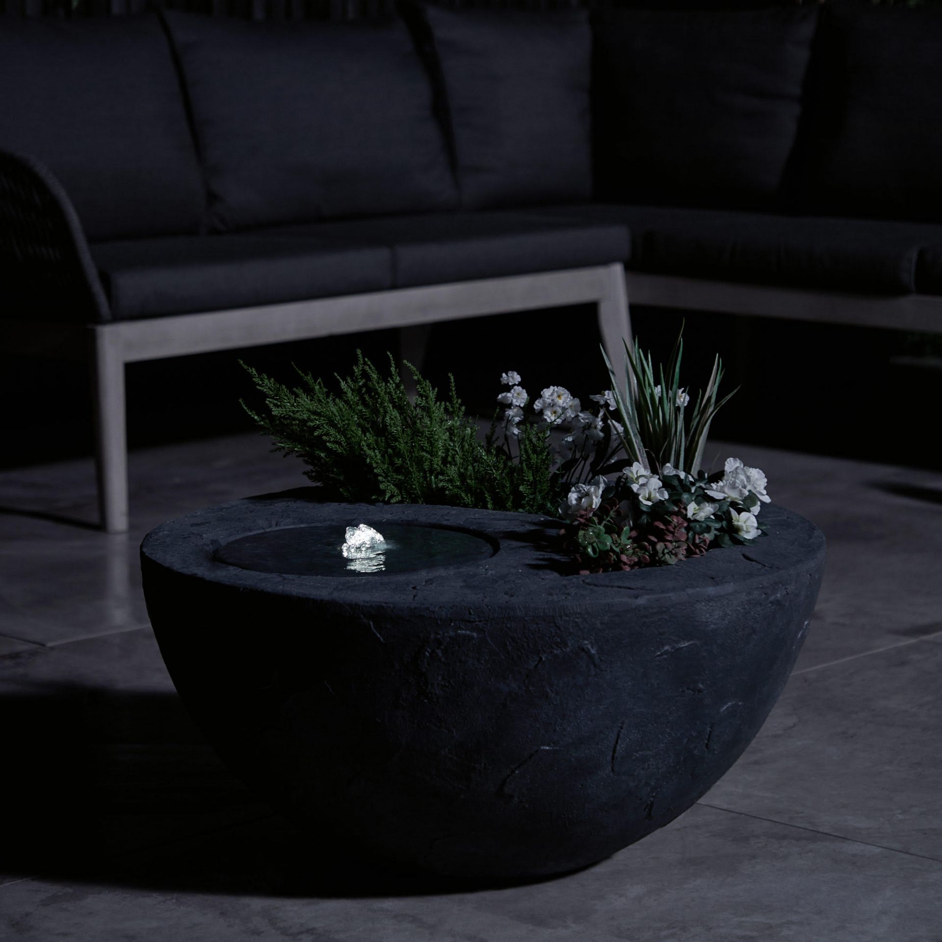 Trade Lot 5 x New & Boxed Dual Water Feature and Planter. RRP £299.99 (REF726) - Garden Bowl - Image 2 of 8