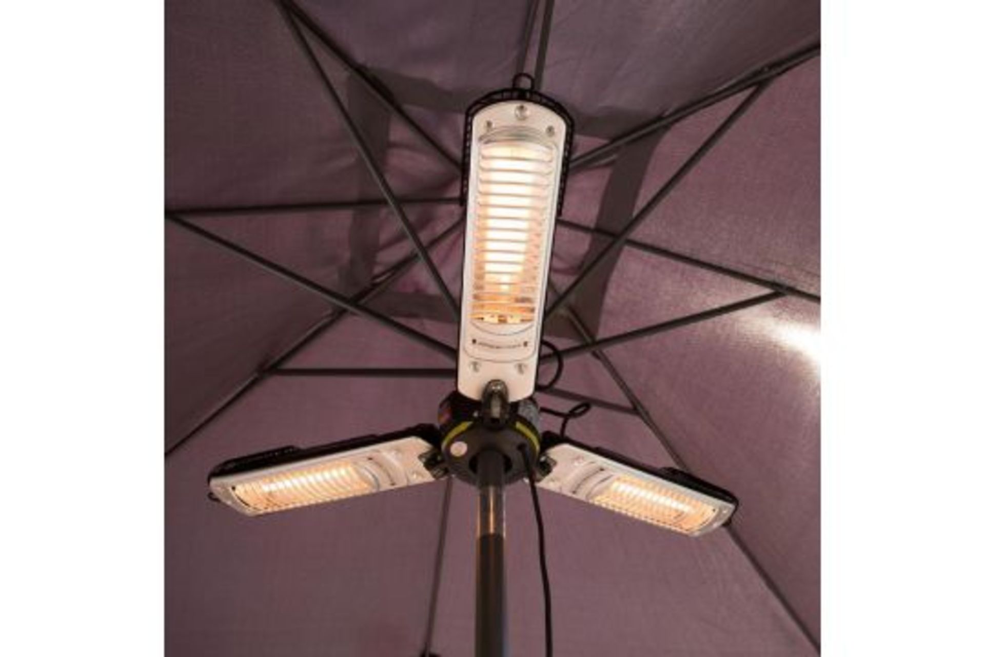 Brand New The Sunred Heater Parasol RRP £299 2000W is a high quality and efficient outdoor - Image 2 of 2