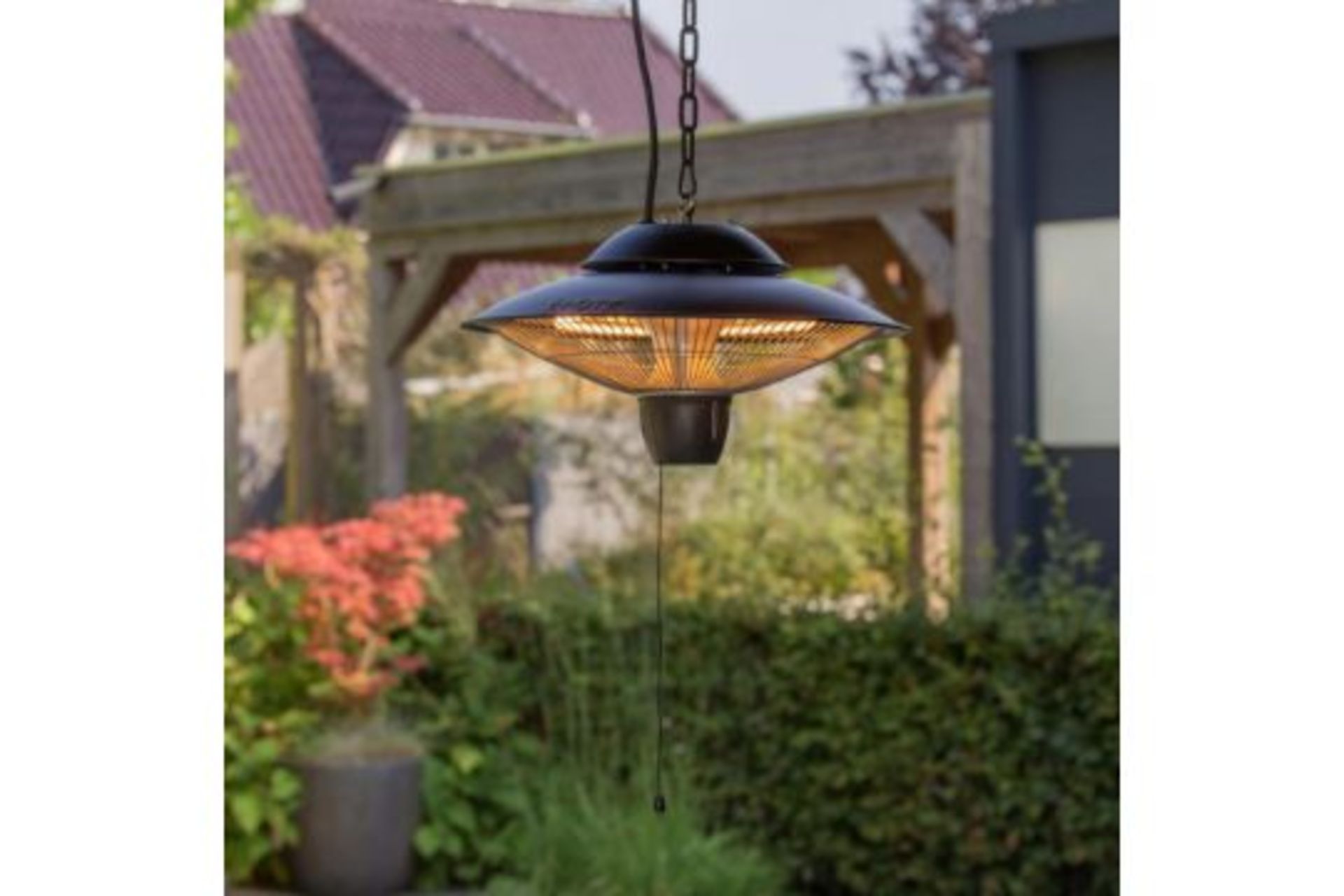 Brand New The Sunred Heater Barcelona Hanging 1500W RRP £299.A high quality and efficient outdoor - Image 2 of 2