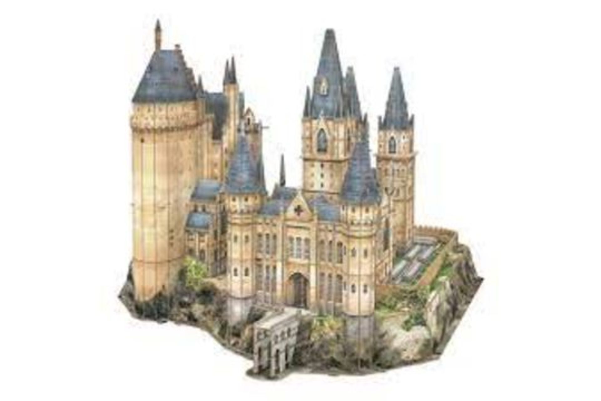 4 X BRAND NEW HARRY POTTER WIZARDING WORLD HOGWARTS GREAT WALL 3D PUZZLES RRP £70 EACH R19