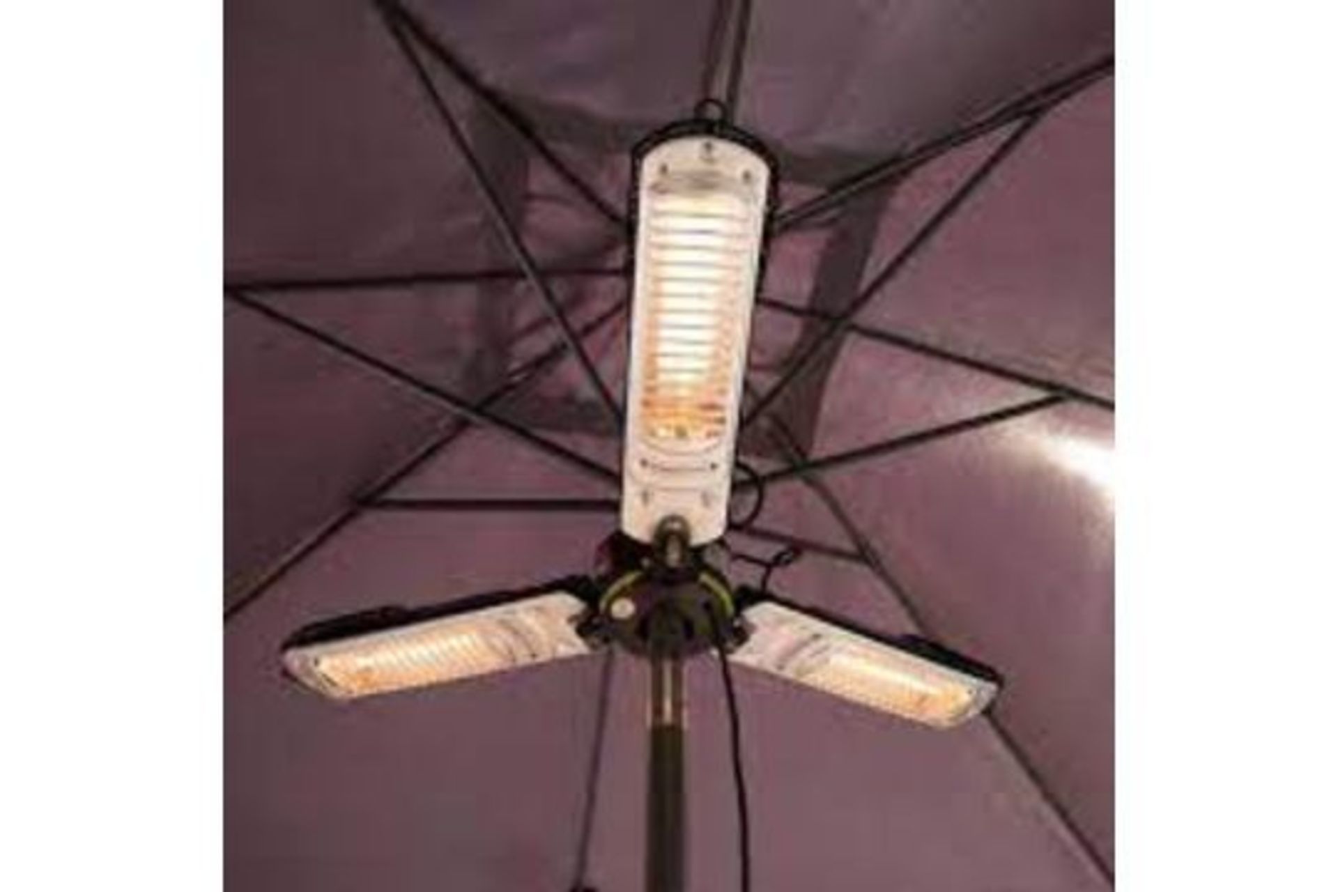 Brand New The Sunred Heater Parasol RRP £299 2000W is a high quality and efficient outdoor