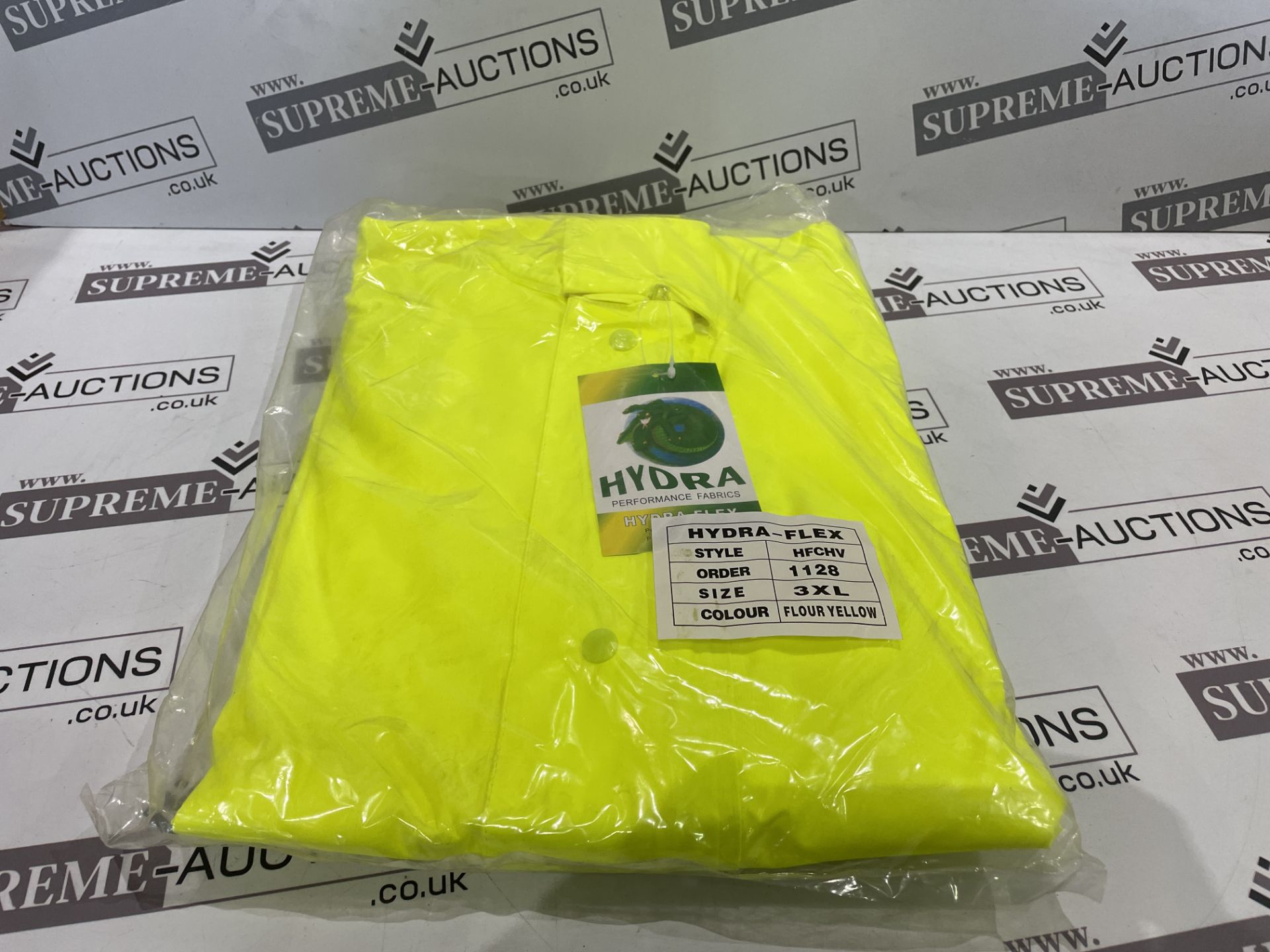 12 X BRAND NEW HYDRA FLEX WEATHER PROOF WORK JACKETS (SIZES MAY VARY) R15-5
