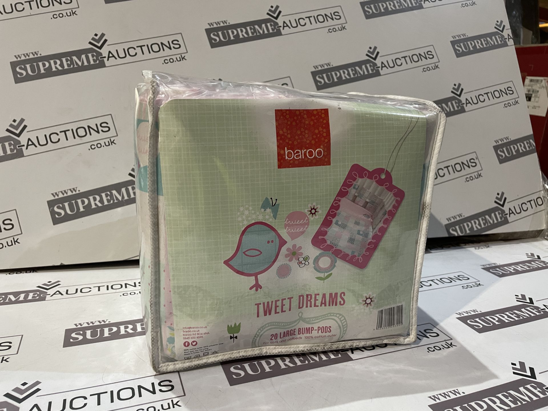 10 X BRAND NEW BAROO TWEET DREAMS SETS OF 20 LARGE BUMP PODS RRP £20 EACH R19