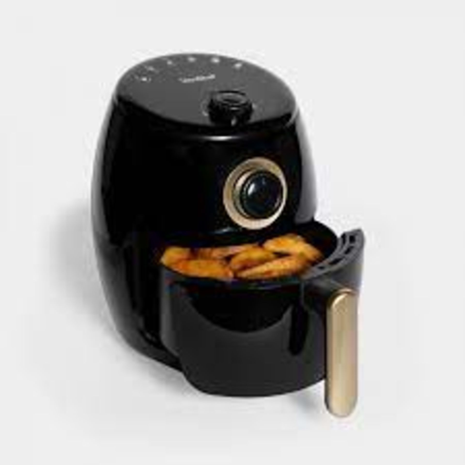 BRAND NEW 2L 1000W AIR FRYER WITH AUTOMATIC SHUT OFF AND READY ALERT, ADJUSTABLE TEMPERATURE BETWEEN