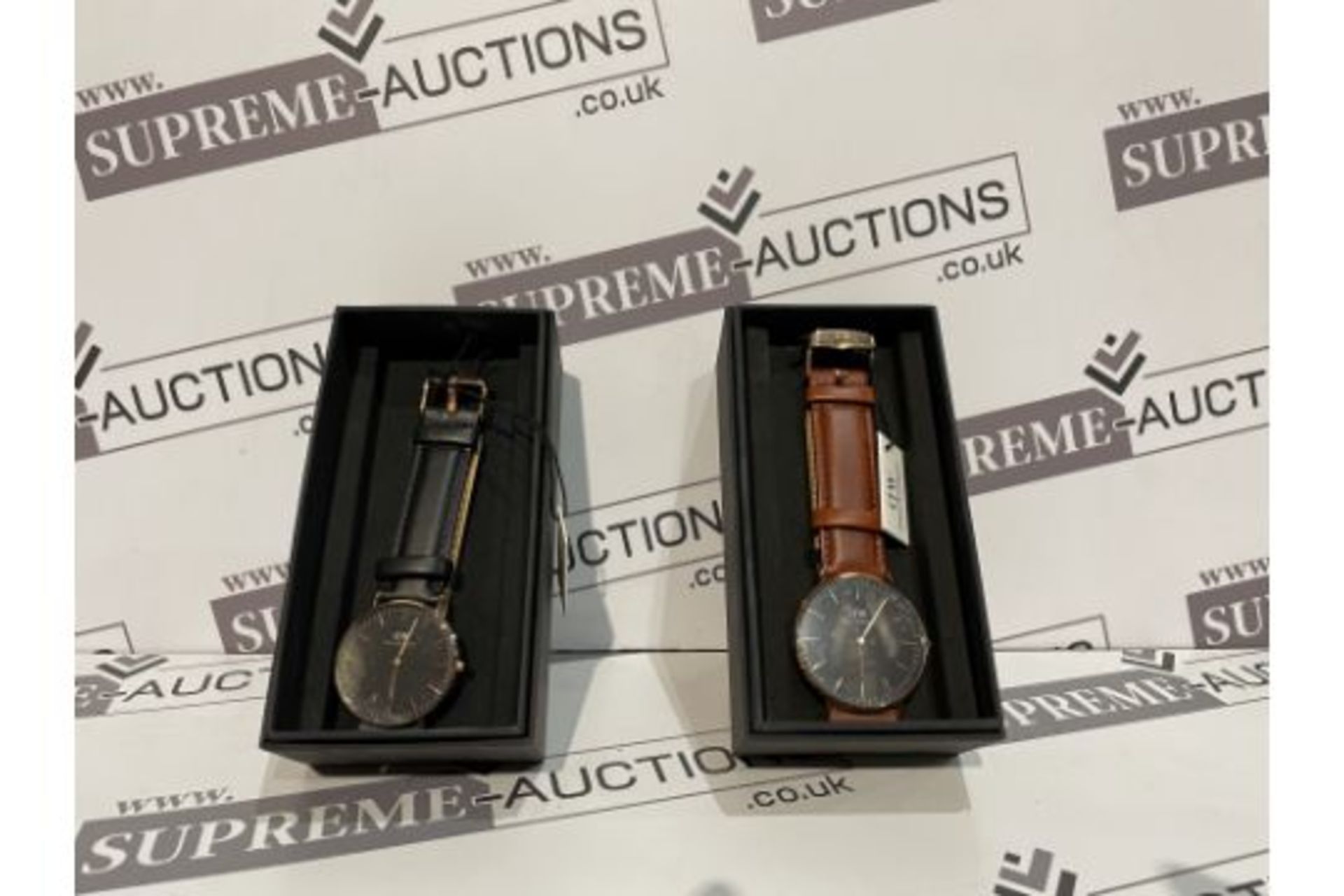 2 X BRAND NEW DANIEL WELLINGTON WATCHES (STYLES MAY VARY) RRP £129 EACH SR