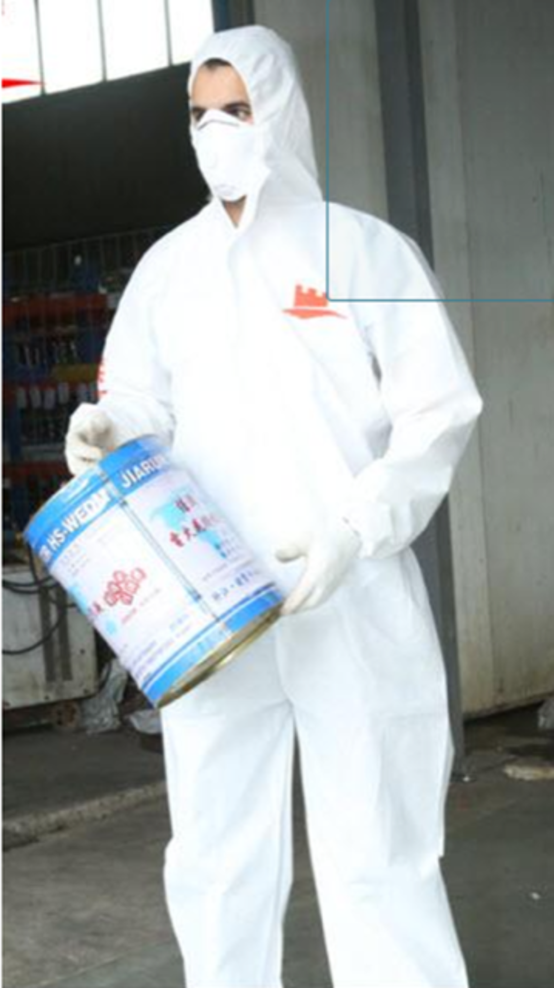 PALLET TO INCLUDE 250 X BRAND NEW DISPOSABLE COVERALLS SMS TYPE 5/6 PROTECTION HOODED OVERALL SUIT