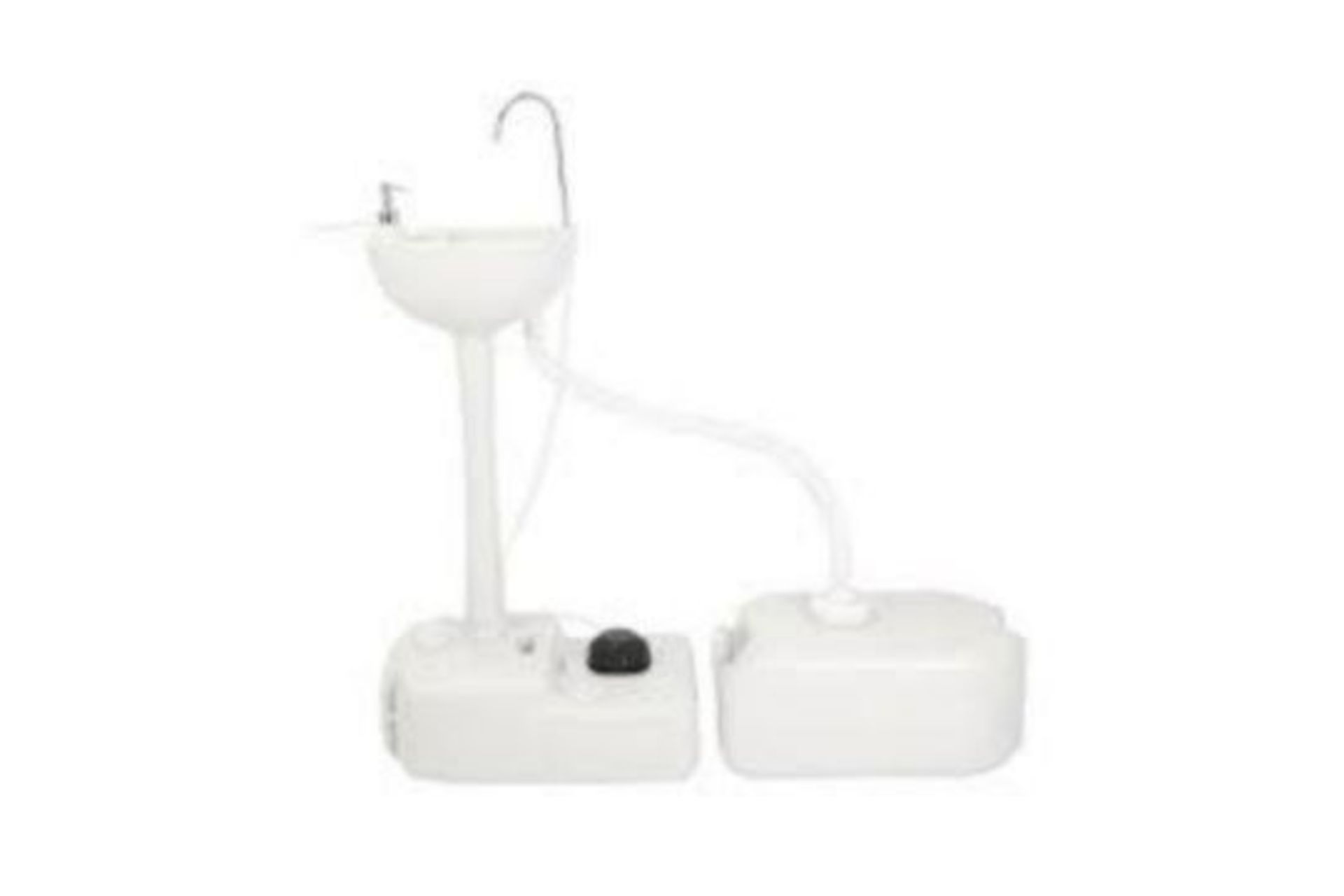 BRAND NEW PORTABLE REMOVABLE OUTDOOR HAND SINK WITH 24L RECOVERY TANK RRP £229