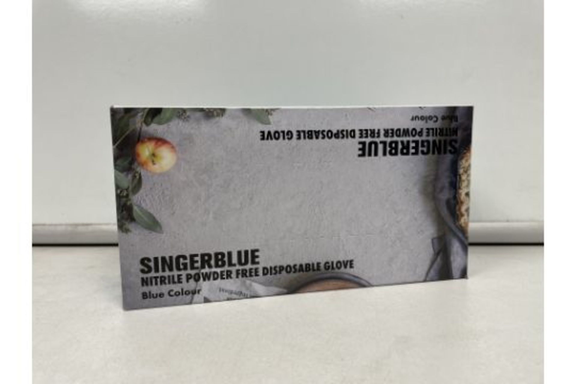 TRADE LOT 100 X NEW BOXES OF 100 KLASS SINGERBLUE NITRILE POWDER FREE DISPOSABLE GLOVES. SIZE: