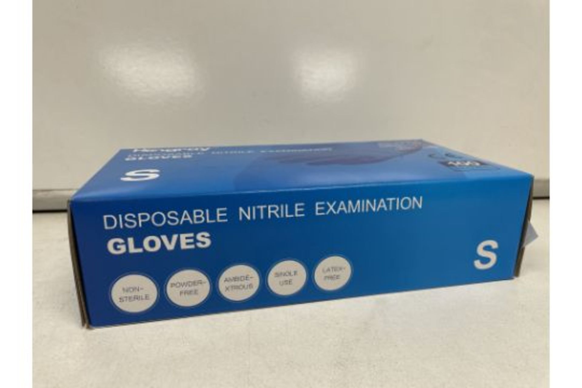 TRADE LOT 100 X NEW BOXES OF 100 HONGRAY DISPOSALE NITRILE EXAMINATION GLOVES. SIZE SMALL. NON- - Image 2 of 2