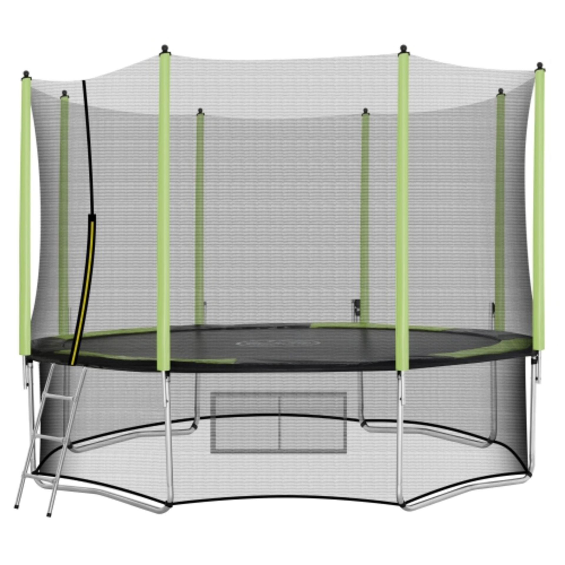 BRAND NEW Outdoor Trampoline with Safety Enclosure Net and Ladder - 12 Ft Backyard Trampolines for