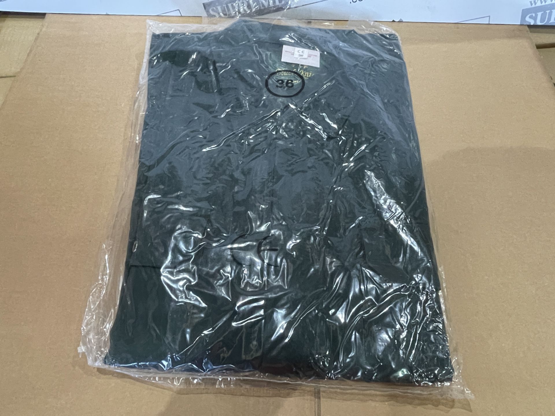 20 X BRAND NEW BLACK KNIGHT GREEN JACKETS SIZE 38 R12-14