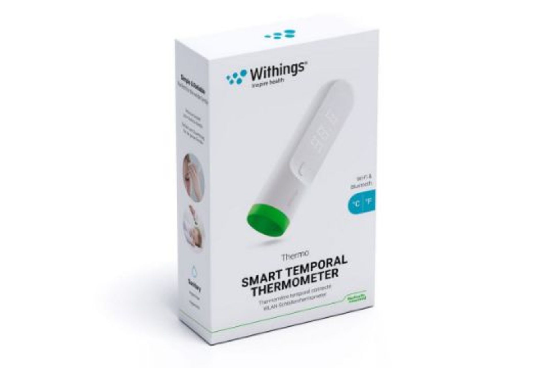 NEW & BOXED Withings Thermo - Smart Temporal Thermometer. RRP £89.95 EACH. Thermo is a game changer.