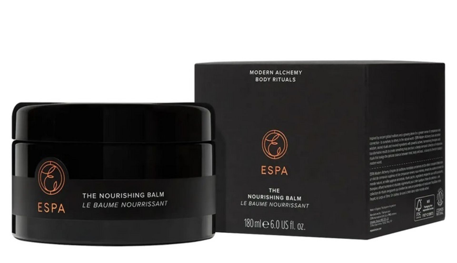 4x NEW & BOXED ESPA The Nourishing Balm 180ml. RRP £80 each. (R12-11/16). Inspired by the