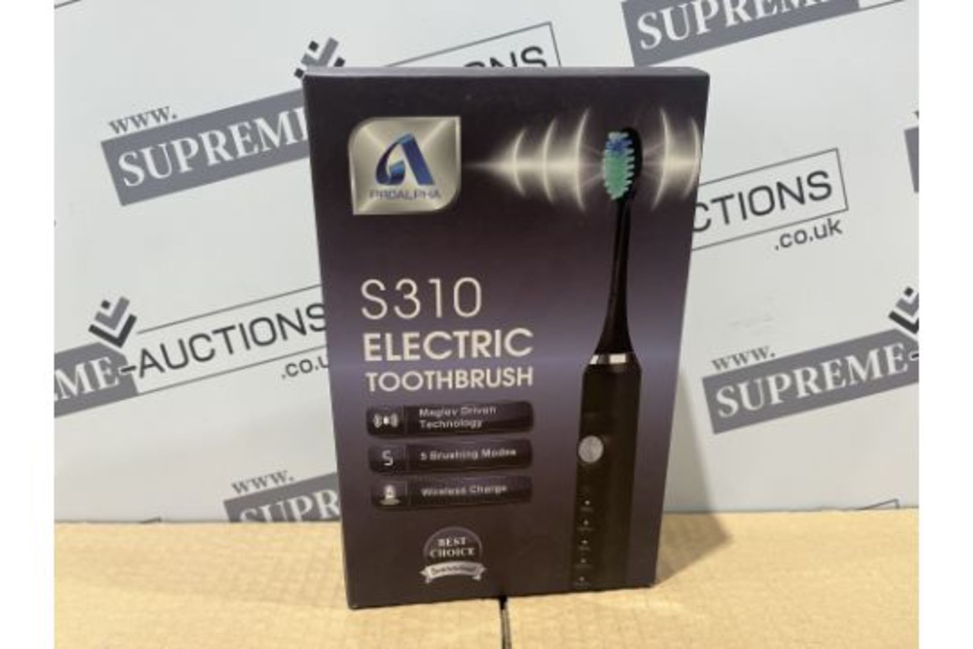 5 X BRAND NEW PROALPHA S310 ELECTRIC TOOTHBRUSHES S1P