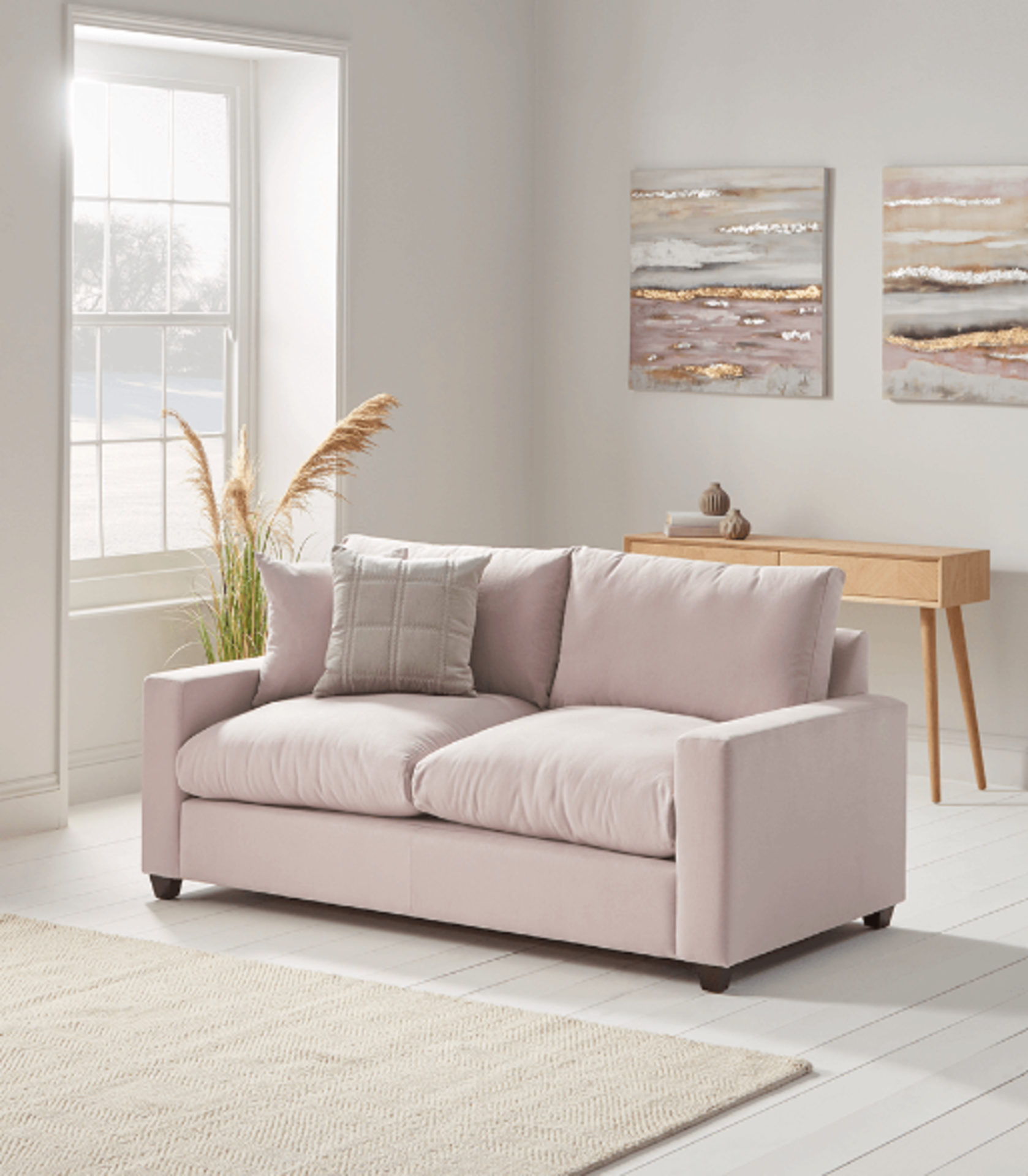 Cox & Cox Wimbledon Sofa Bed. RRP £1,995.00. Inspired by Scandinavian living, our Wimbledon Sofa Bed