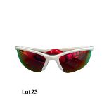 Aspex leopard interchange able sunglasses with case xdemo RRP70.00
