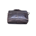 Lost property full leather breif case with contents