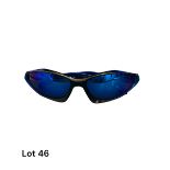 Aspex Blue sunglasses with case