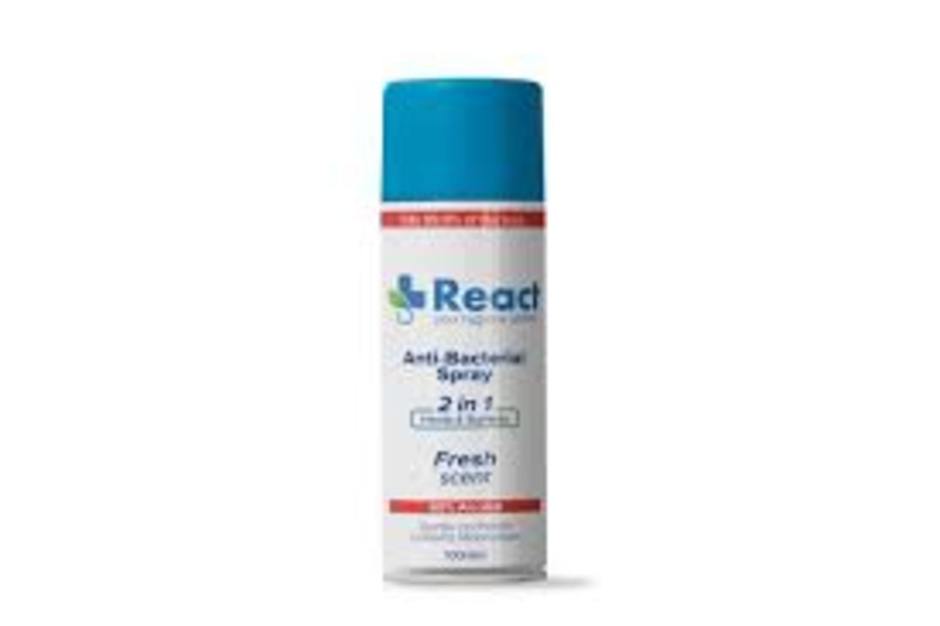 480 X BRAND NEW REACT 2 IN 1 ANTIBACTERIAL SPRAY 100ML R8-1