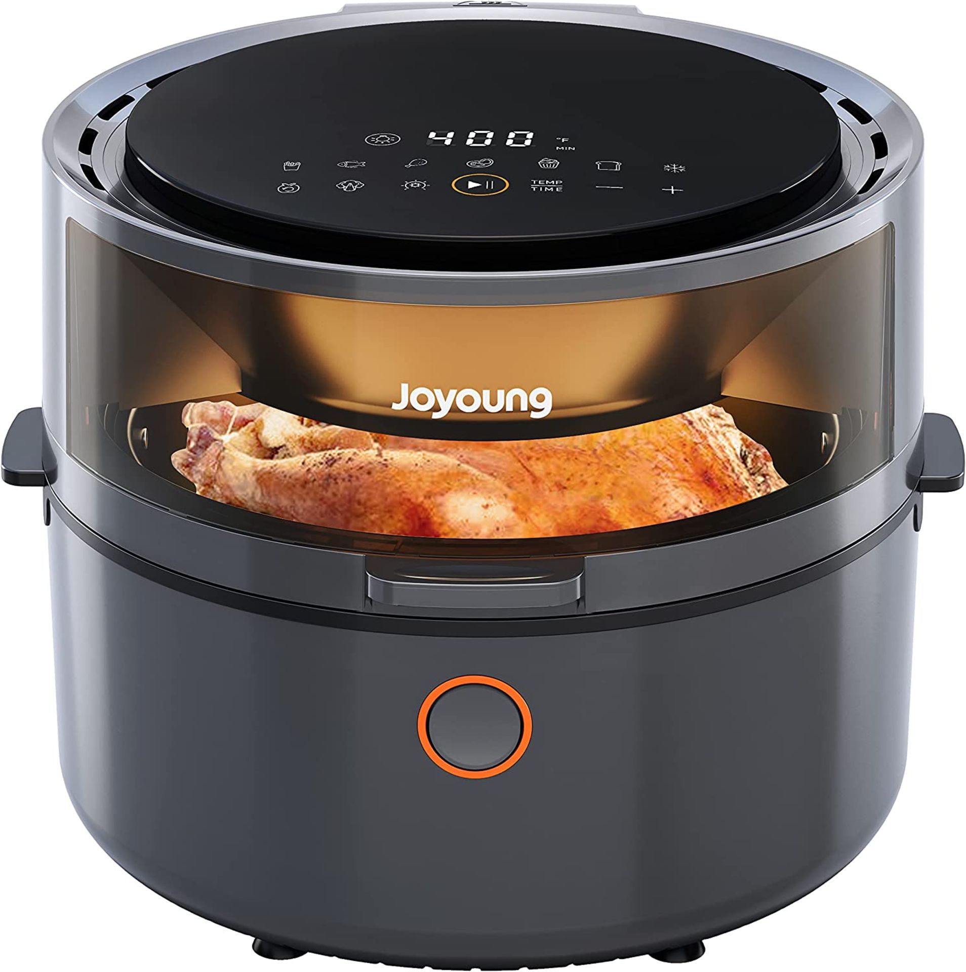 New Boxed JOYOUNG Air Fryer 10 in 1 Digital Air Fryer Toaster Oven 5.8Qt with Free Recipe. RRP £