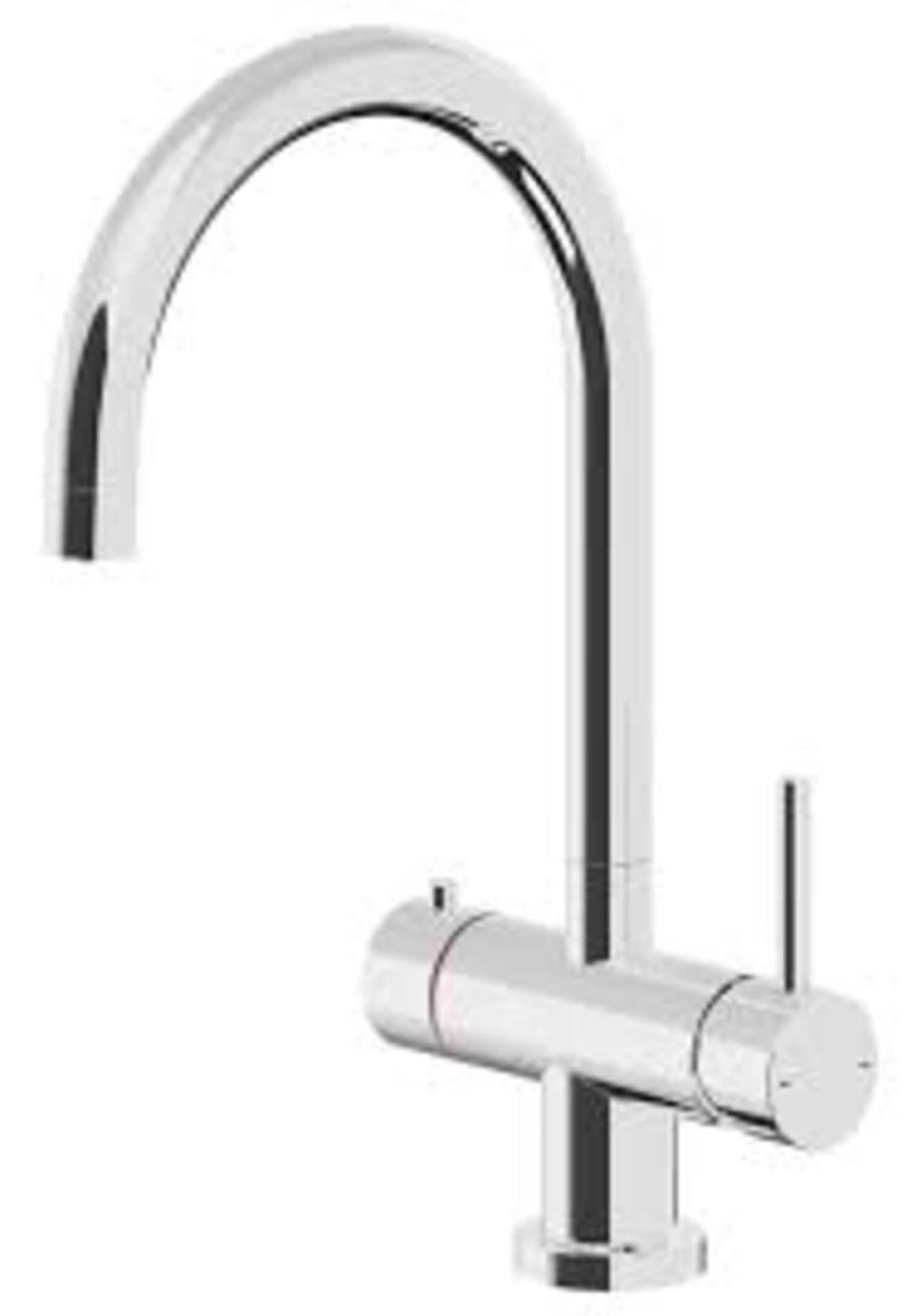 Swirl 3 in 1 Boiling Water Tap - Chrome - R9BW