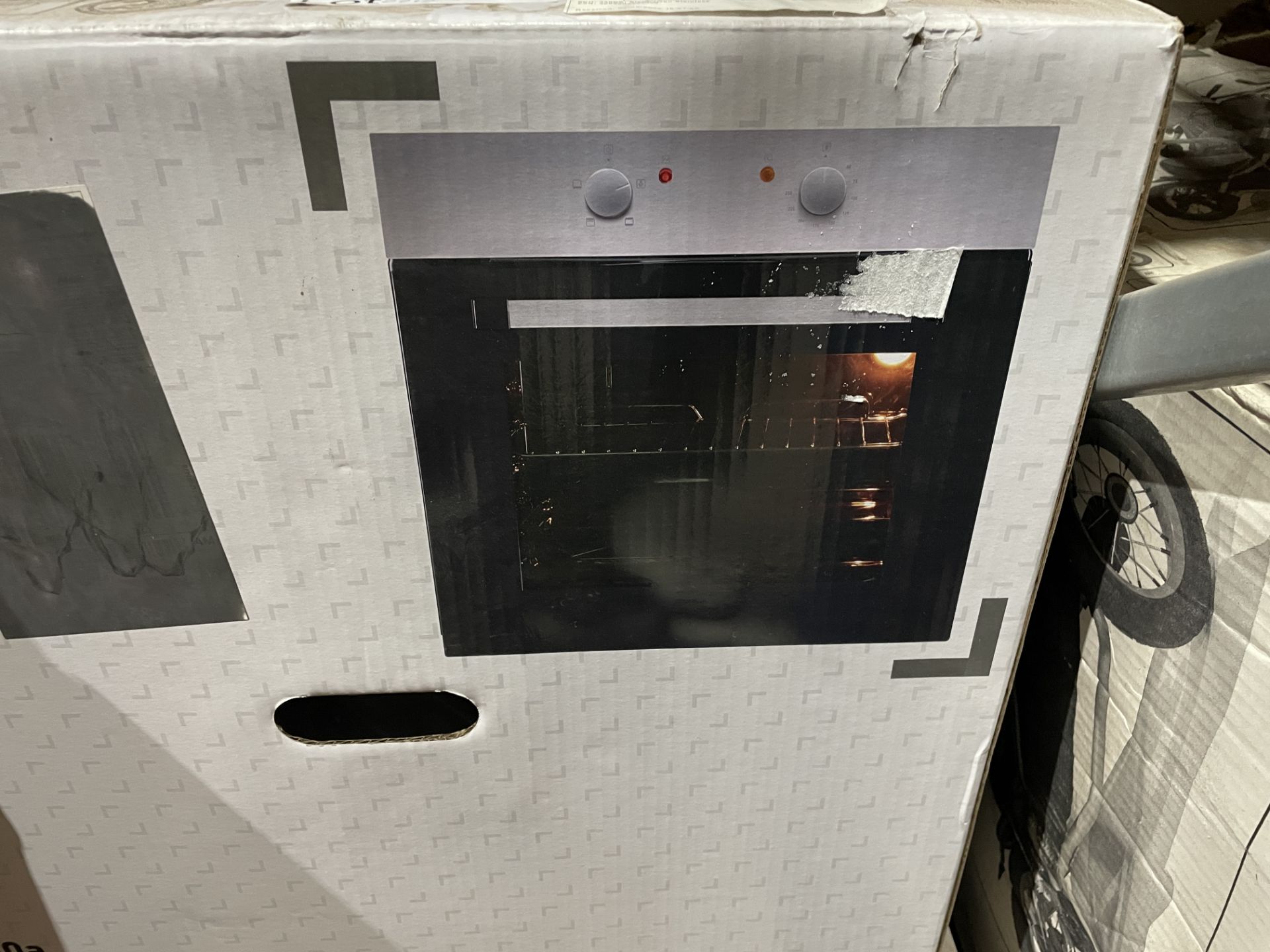 BOXED CSB60A STATIC OVEN STAINLESS R9-7
