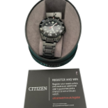 Divers Citizen mens Eco-Drive mens watch end of line stock