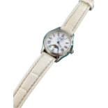 Rotary ladies watch moonphase retun or xdemo